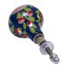 Hand Pinted Floral Indian Kashmiri Cabinet Knobs